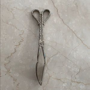 Silver Plated Serving Tongs
